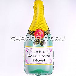 Шар Бутылка Шампанского 80см