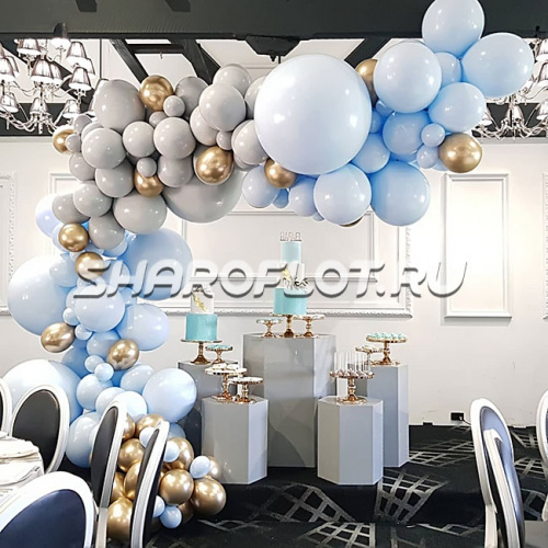 Пена из шаров "В облаках" Пена из шаров "В облаках"