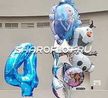 Шары на 4 года Холодное сердце