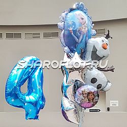 Шары на 4 года Холодное сердце