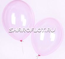 Шар Розовый Хрусталь 30см