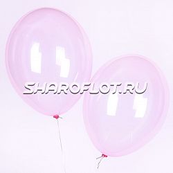 Шар Розовый Хрусталь 30см