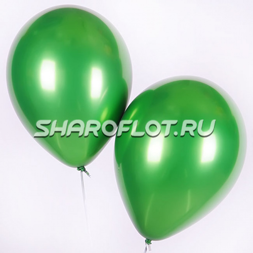 Шар Хром Зеленый Изумруд 30см