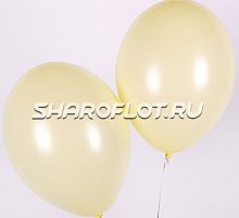 Шар Макарунс Желтый 30см