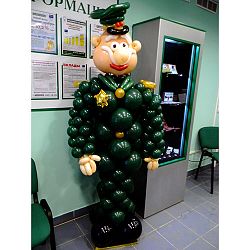 Фигура из шаров «Генерал»