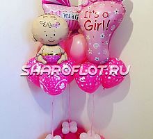 Фонтаны на выписку It's a Girl