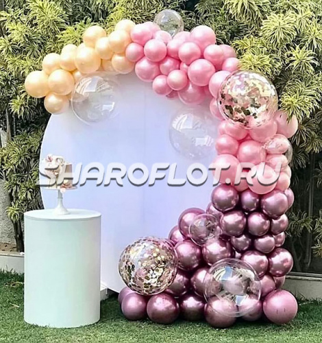 Разнокалиберная гирлянда "Единорог" Разнокалиберная гирлянда "Единорог"