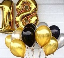 Композиция шаров с цифрой №110