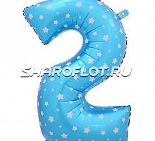 Шар Цифра 2 Малыш 85см