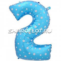 Шар Цифра 2 Малыш 85см