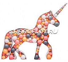 Аэромозайка Единорог, 200см