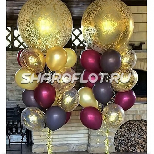 Фонтан из шаров №99