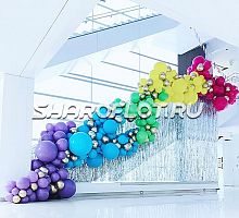 Разнокалиберная гирлянда "Радуга"