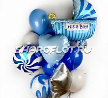 Букет шаров для мальчика