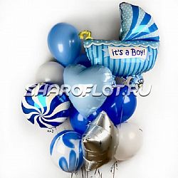 Букет шаров для мальчика