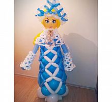 Фигура из шаров «Снегурочка»