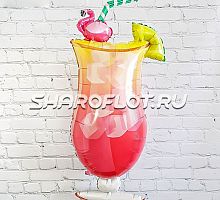Шар Коктейль Фламинго 95см