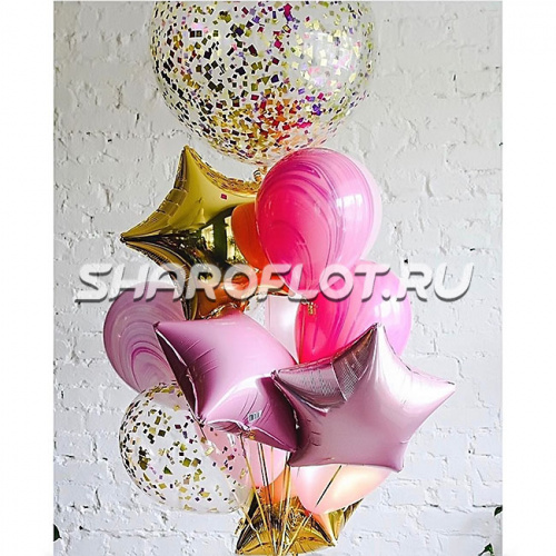 Фонтан из шаров №97