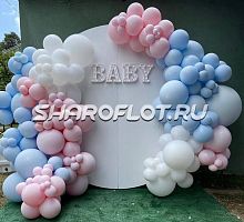 Фотозона на гендер-пати