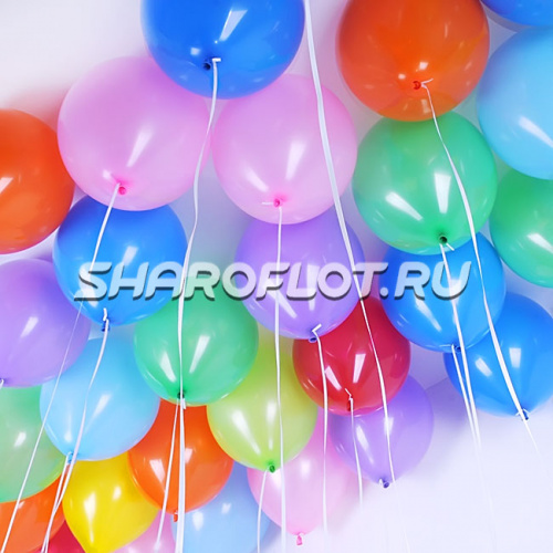 Шары ассорти Пастель 30см