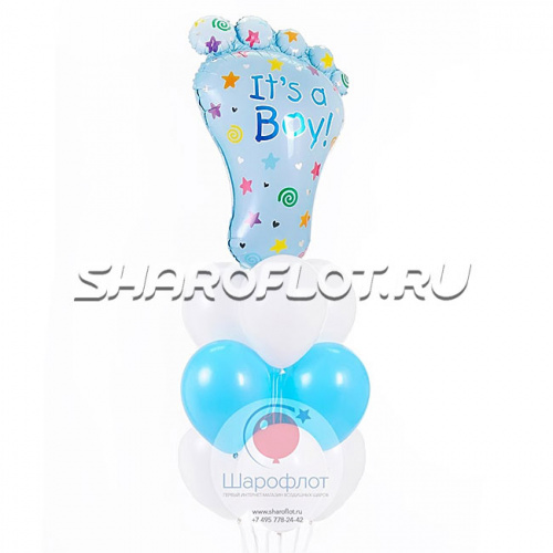 Фонтан шаров Это Мальчик №2