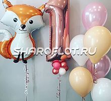Шары для девочки на 1 год