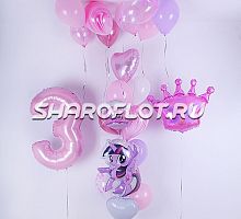 Шарики юной принцессе