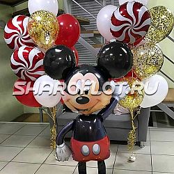 Шары на день рождение с Микки