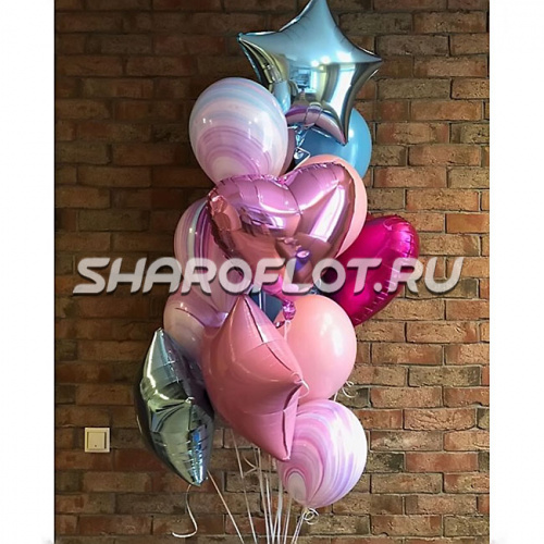 Фонтан из шаров №70