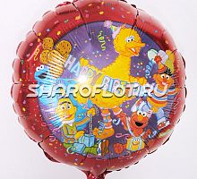 Круг Улица Сезам 40см