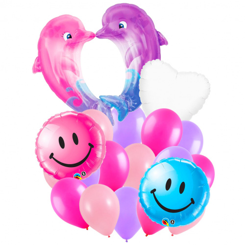 Букет шаров «Счастливы вместе»