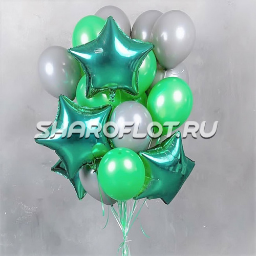 Фонтан из шаров №18