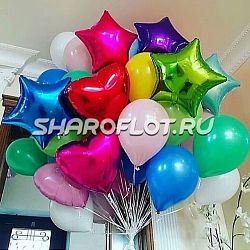 Букет из шаров Радужное приключение