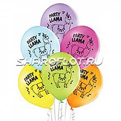 Шары Лама вечеринка, 30см