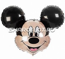 Шар Микки Маус голова 65см