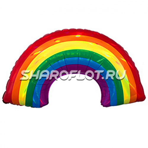 Шар Радуга переливы 80см
