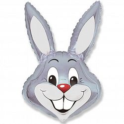 Шар Кролик Серый 70см