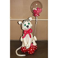 Фигура из шаров «Котик»