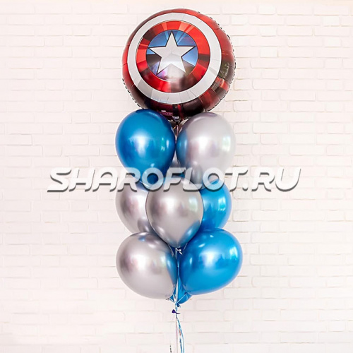 Сет воздушных шаров для мальчика на 23 февраля Сет воздушных шаров для мальчика на 23 февраля