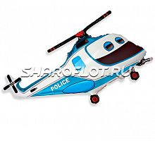 Шар Вертолет полицейский 95 см