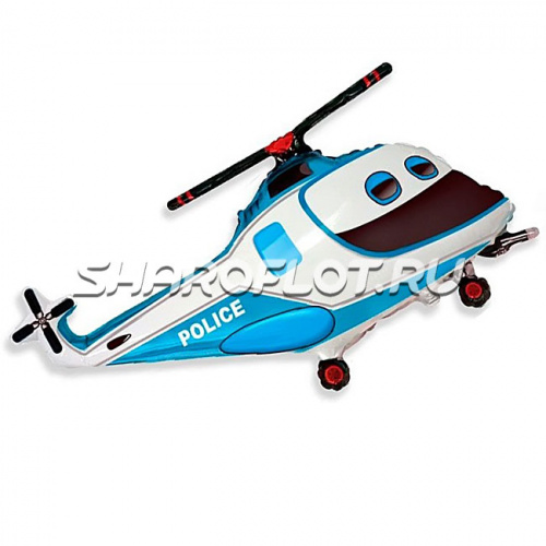 Шар Вертолет полицейский 95 см