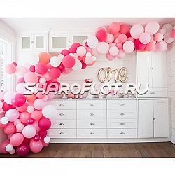 Разнокалиберная гирлянда "Первый день рождения"