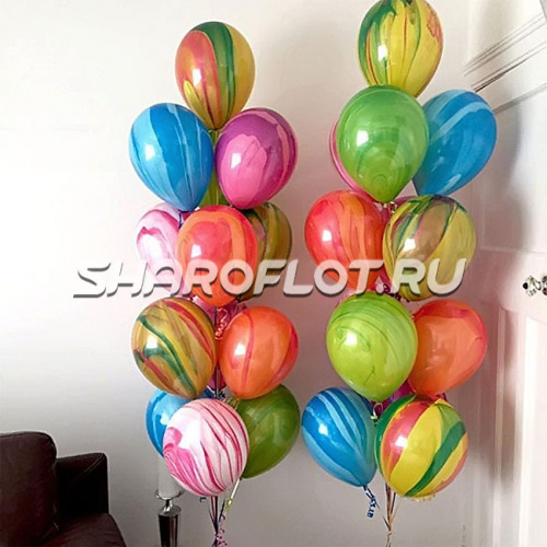 Фонтан из шаров №49