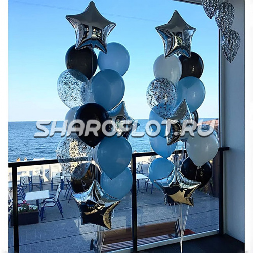 Фонтан из шаров для мужчины