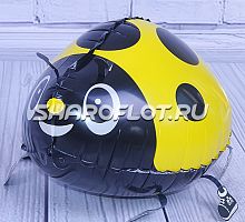 Ходячий шар  Божья коровка желтая 55см