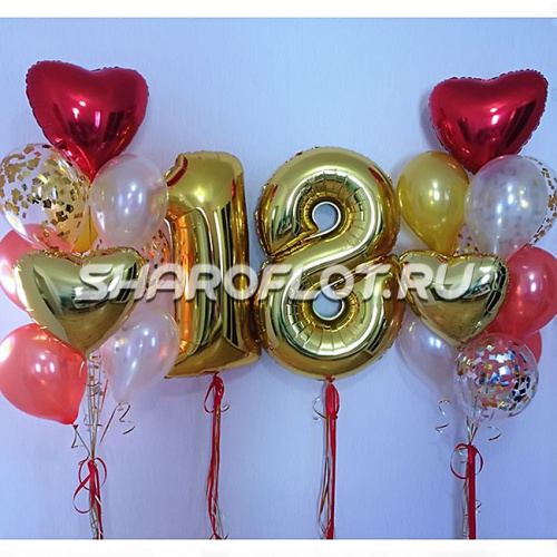 Шары на 18 лет №26