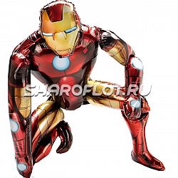Шар ходячий Железный человек 110см