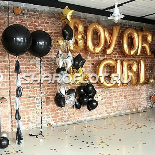 Оформление вечеринки Boy or Girl «Мега»