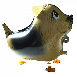 Ходячий шар «Собачка Фокстерьер» 61см