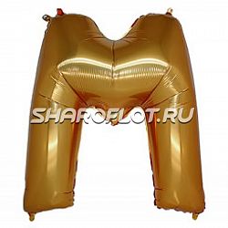 Шар Русская буква М 85см